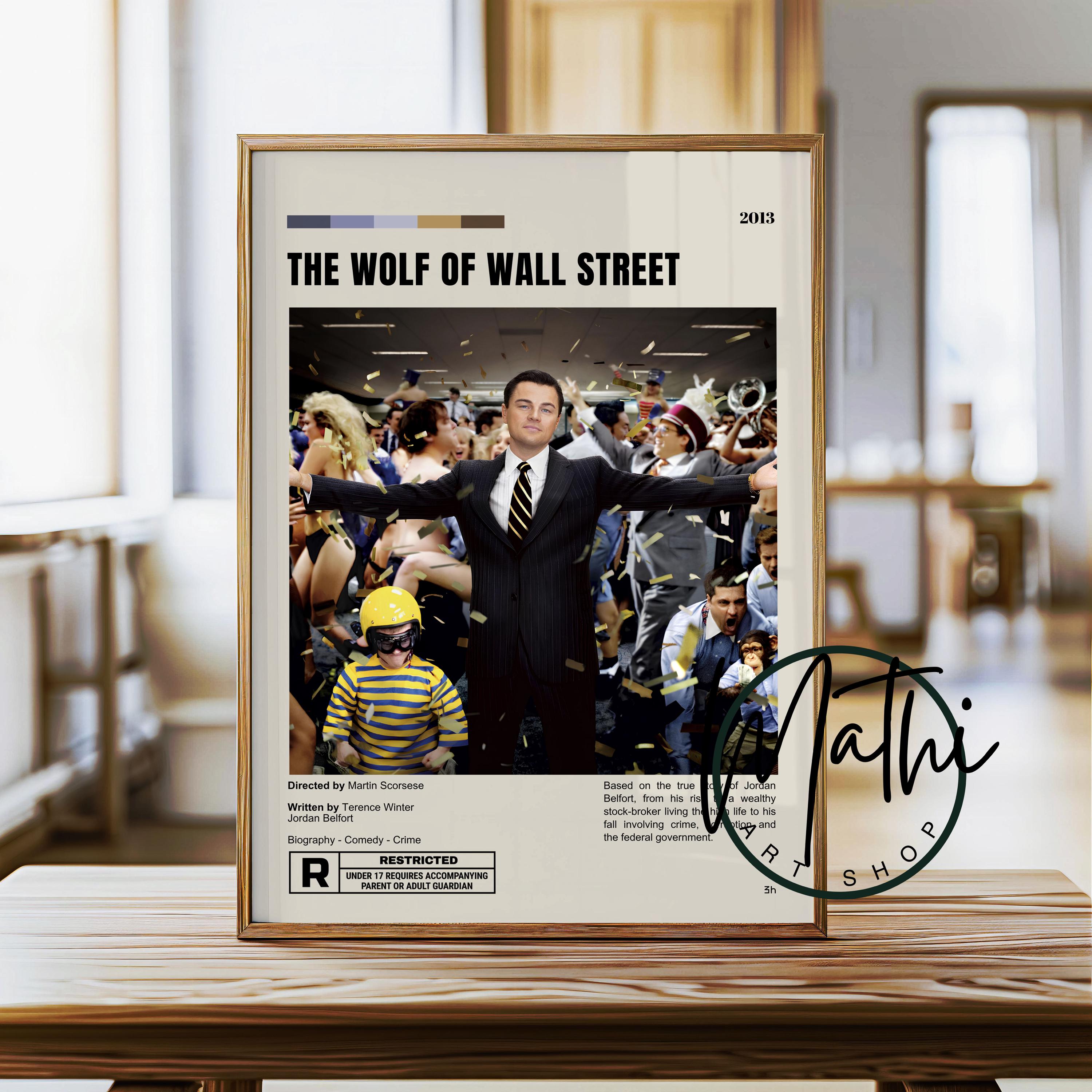 アートポスター THE WOLF OF WALL STREET The Wolf of Wall Street Movie Poster High Quality Glossy Print