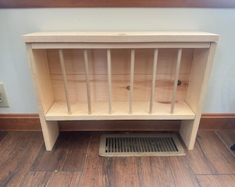 Wooden Rabbit Hay Feeder