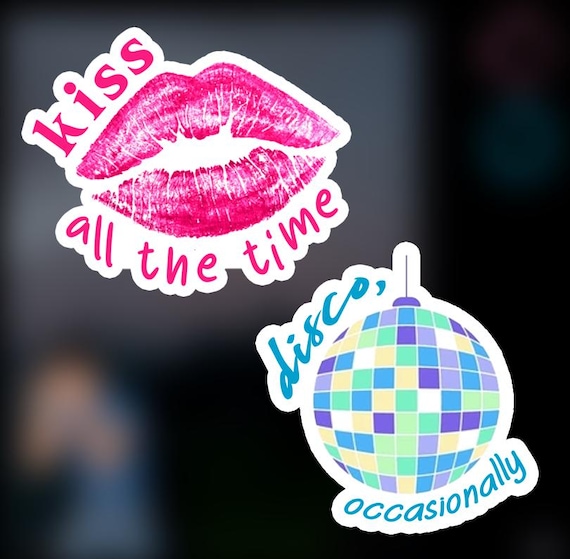 HARRY STYLES HS4 "Kiss All the Time. Disco, Occasionally. Sticker Pack