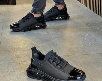 Handcrafted Genuine Leather Men's Shoes – Turkish Artisan Lace-Up Shoes