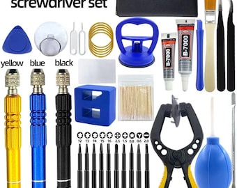 Mobile Phone Repair Tool Kit: Tablet, Screen, Battery Disassembly