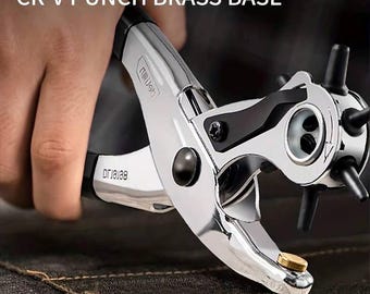 Revolving Leather Hole Punch Pliers: DIY Craft Tool