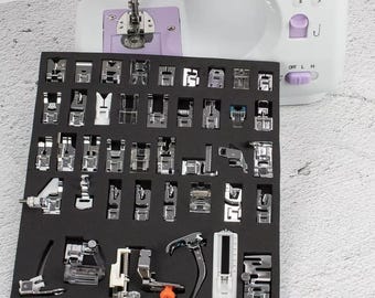 Nähmaschine Nähfuß Kit Kompatibel mit Brother Singer Janome Babylock Elna Swarovski