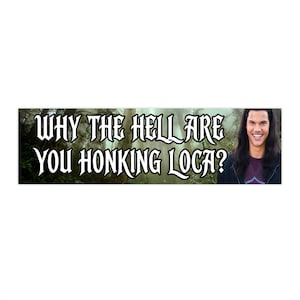 Why the Hell Are You Honking Loca? - Sticker