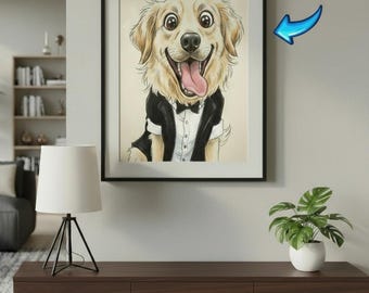 Same-Day Caricature from Photo - Custom Ugly Portrait