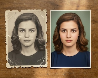 Photo Restoration & Repair Service - FREE COLORIZATION INCLUDED