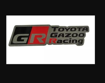 JDM gazoo racing METAL gr emblem toyota harrier gt86 camry vios Fast Ship