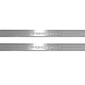 Belysta dörrtrösklar för Focus IV 2018+ Logo Focus – LED-instegsskyltar