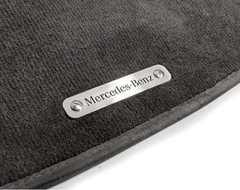 Interior Mat Badges – Metal Footwell Plates – Universal Automotive Name Tags