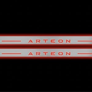 Custom LED Door Sills for Arteon 2017+ Logo Arteon – Lighted Entry Guards