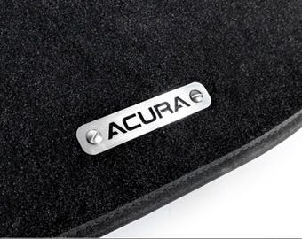 Interior Mat Badges – Metal Footwell Plates – Universal Automotive Name Tags