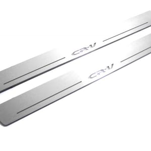 Soglie delle porte illuminate personalizzate per CR-V III 2007–2012 – Protezioni di ingresso a LED per auto