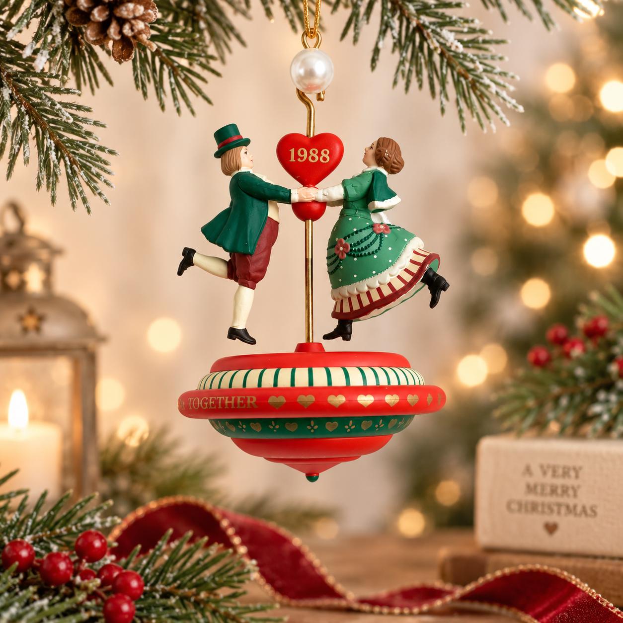 1988 Christmas Ornament - Etsy