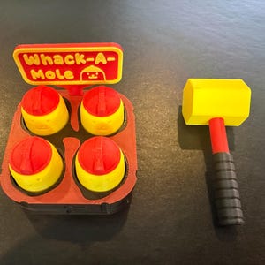 Whack-A-Mole Fidget Toy | 3D Printed Desk Fidget Gift