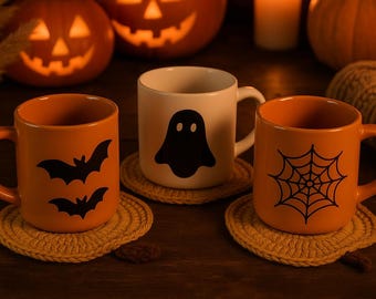 Pumpkin Coaster Crochet PDF Pattern : Fast, Beginner-Friendly Autumn Decor