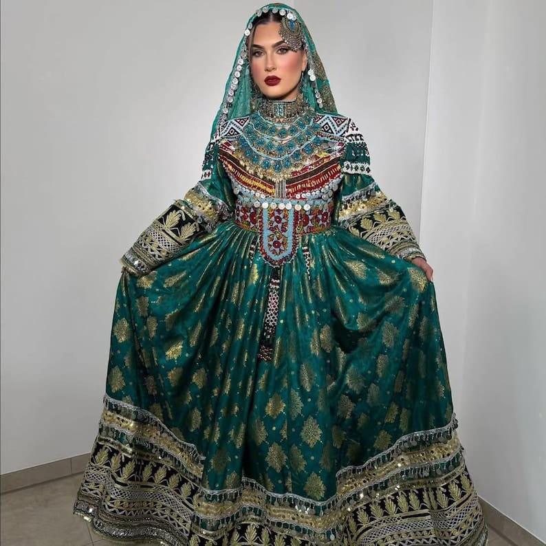 Emerald Green Eid Dress - Etsy