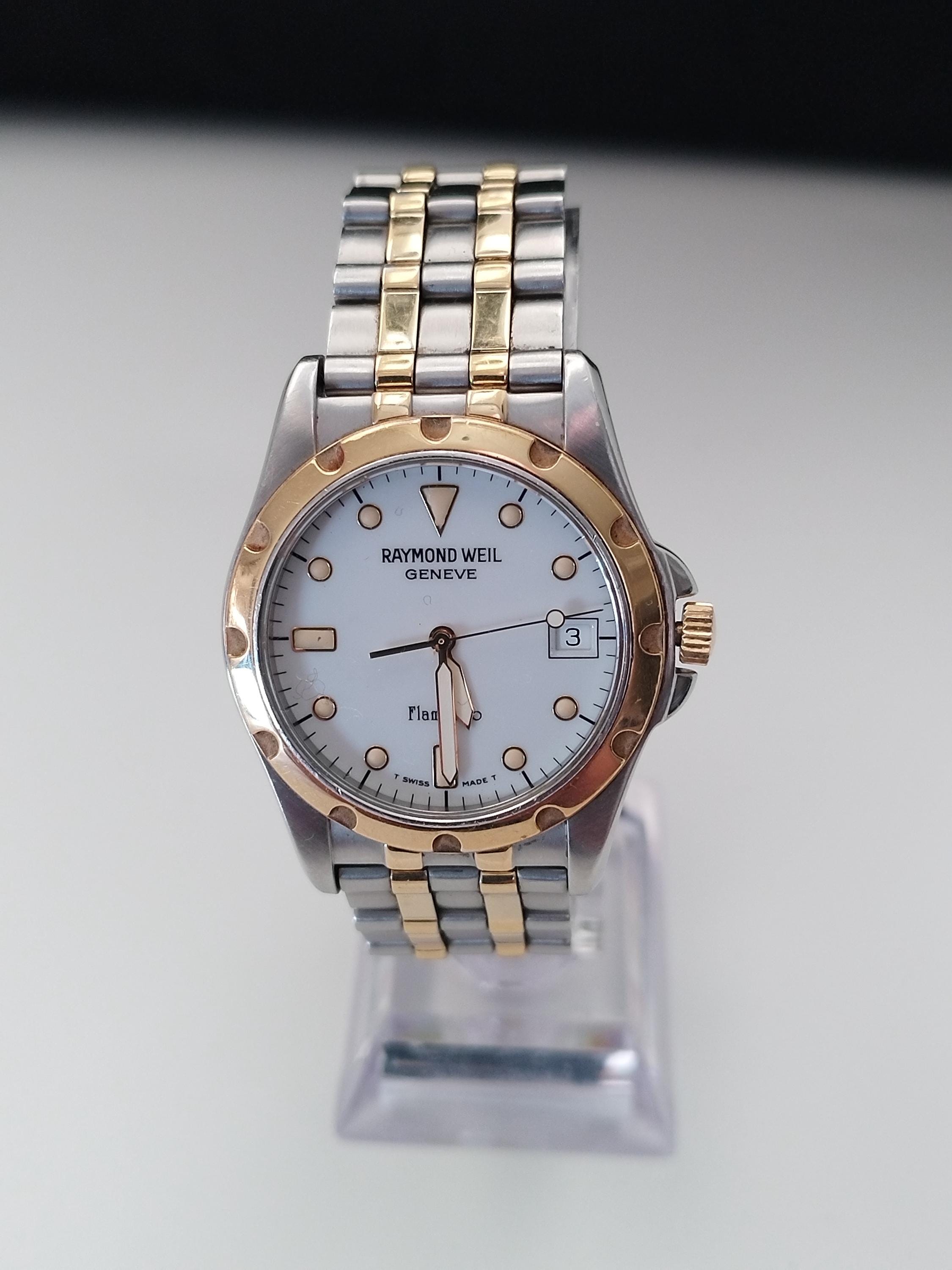 Raymond weil 18k gold watch - Etsy 日本