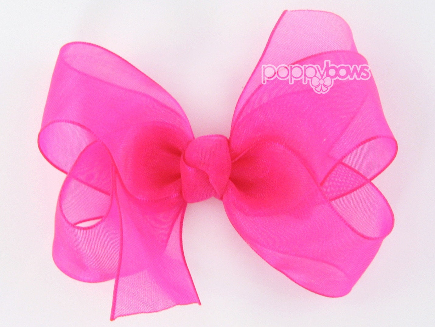 hot pink tulle bow – 3d beauty brand