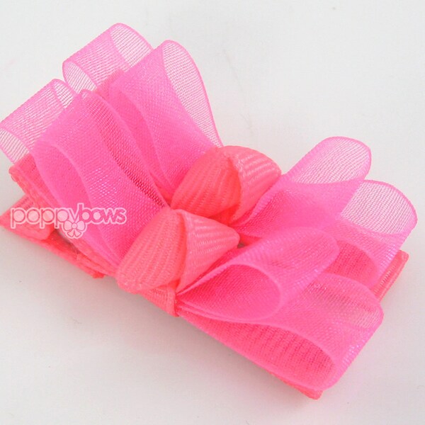 Infant Hair Clips Etsy