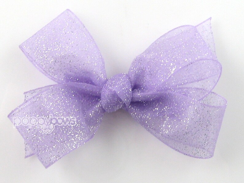 New Light Purple Hair Bow Girls Hair Bows Baby Hair Bow Etsy