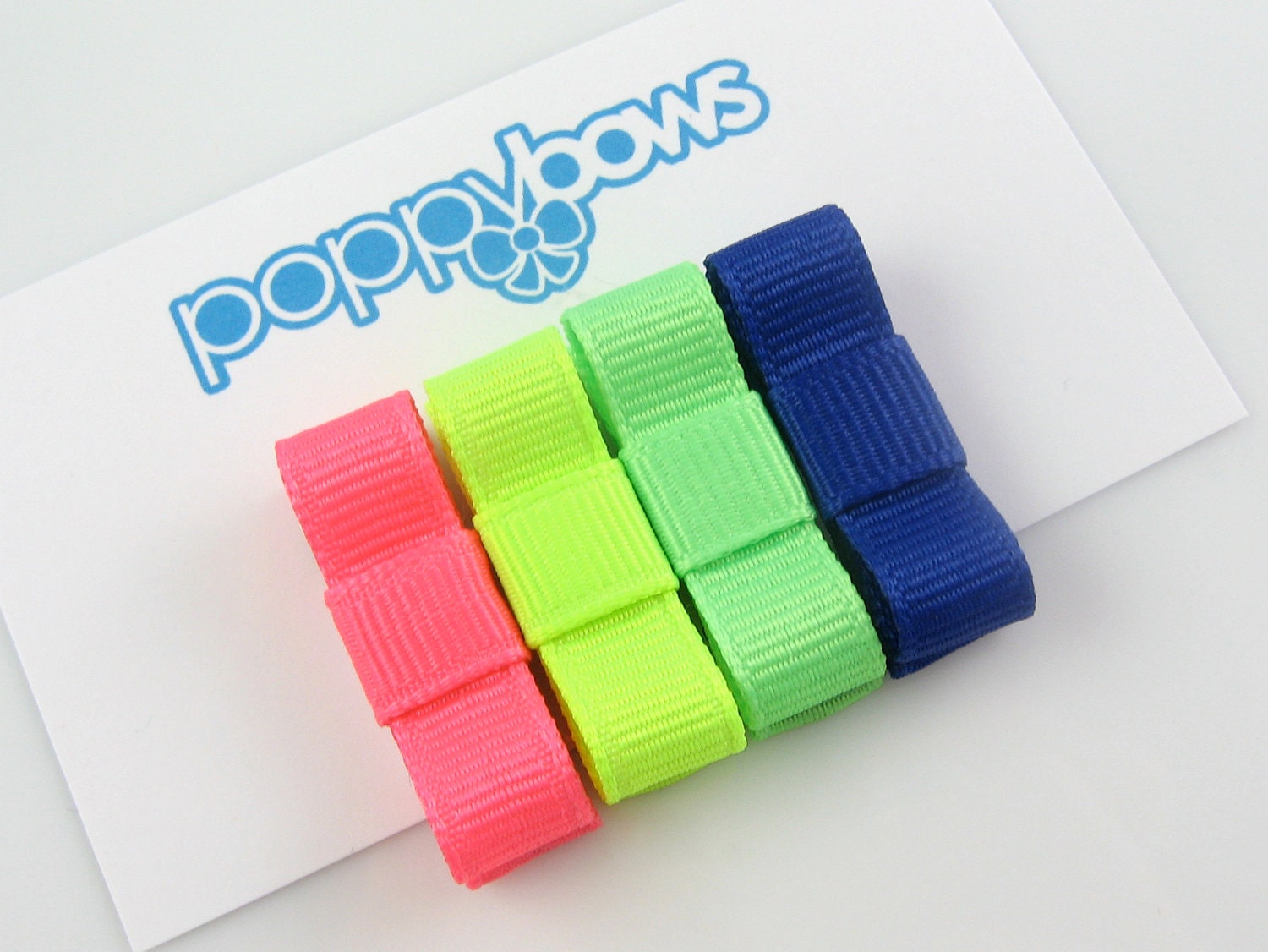 Neon Baby Hair Clips 4 Pack Mini Snap Clips for Fine Hair Etsy