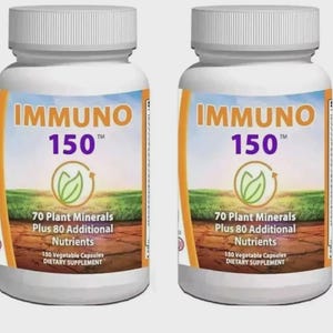 2 pack immuno 150 the ultimate multi vitamin immune booster 150 capsules