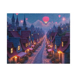 Dreamy Evening Puzzle, Relaxing Activity, Family Game Night, Gifts for Puzzle Lovers, Home Decor, 110-1014 Pieces