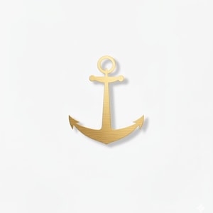 Nautical Anchor Metal Wall Decor | Ship Anchor Wall Art | Marine Coastal Home Decor | Sailor Gift | Modern Beach House Decoration image 16