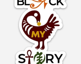 Schwarzer My Story Sticker