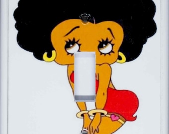 Betty Boop Switch plate