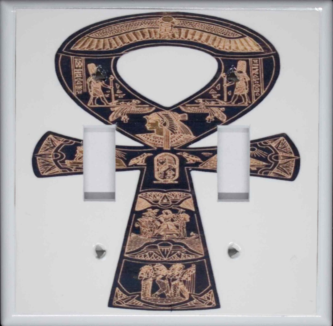 Ankh Double Switchplate Etsy