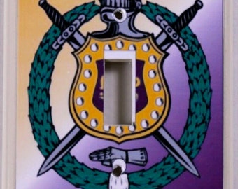 Omega Psi Phi  Switchplate