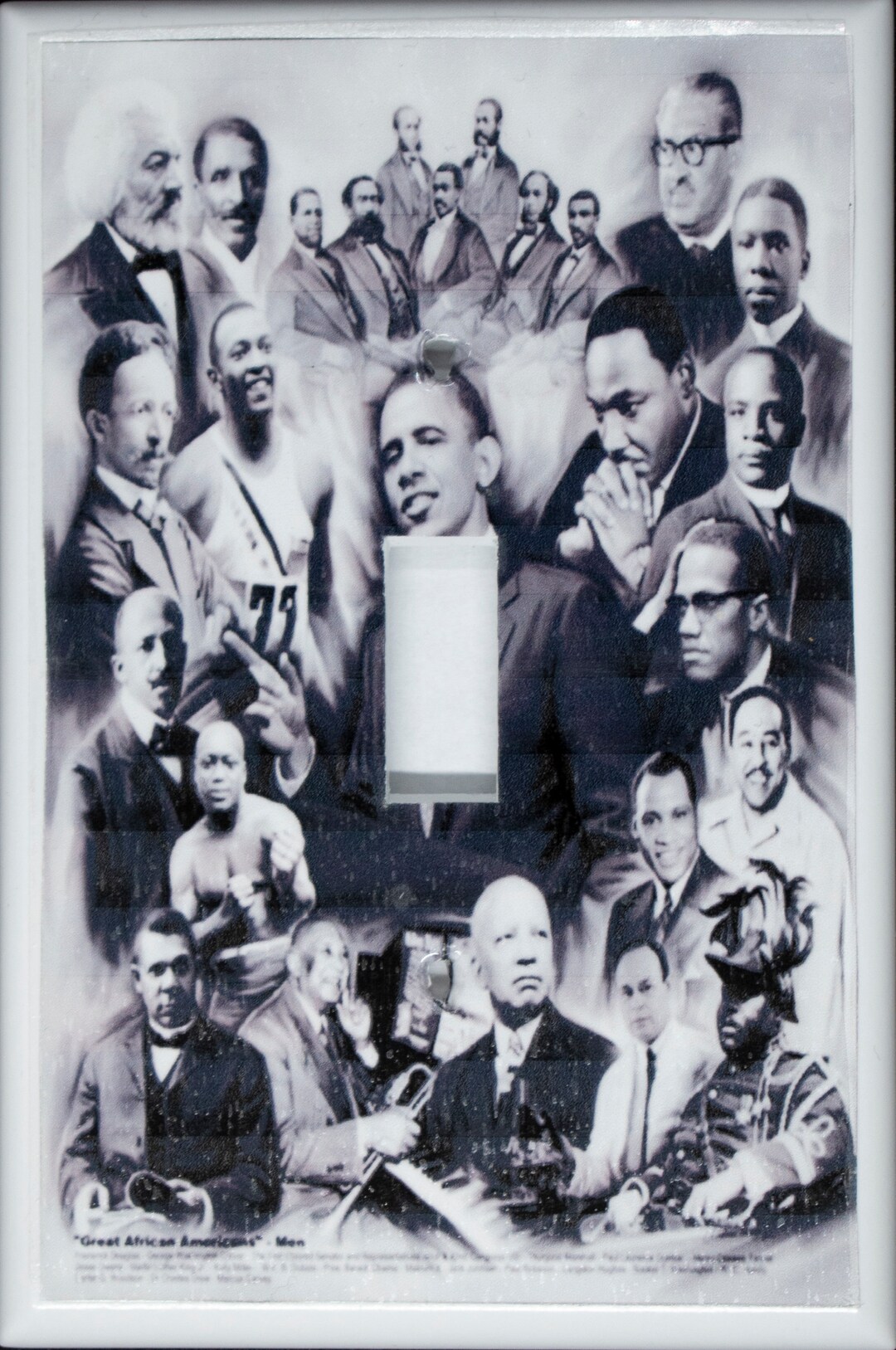 Black History Legends Switchplate Etsy
