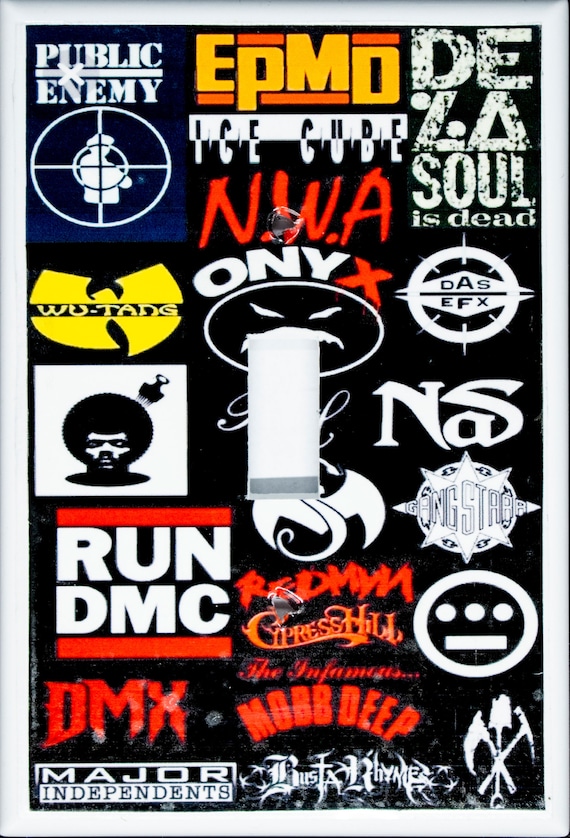 Hip Hop Logos Switchplates Etsy