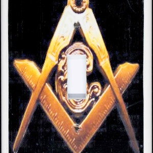 Masonic Symbol Switchplate
