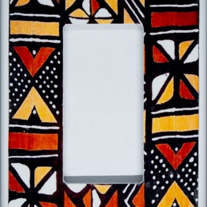 Mudcloth 7 Decora Switch-platta