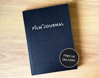 MyFilmJournal: A5 Movie Journal for Film Lovers - Recycled Paper - Gift for Cinema Geeks