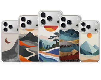 Mountains Phone case Landscape Cover for iPhone 17 Pro Max, 16e, 15, 14, 13 & Samsung S26 Ultra, S25 FE, A57, A56, Pixel 10, 9A