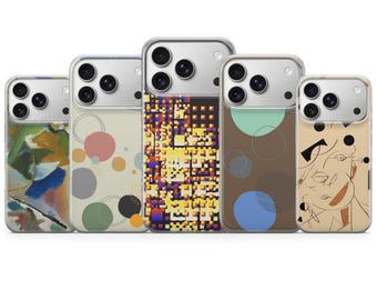 Painting Phone case Abstract Art Cover for iPhone 17 Pro Max, 16e, 15, 14, 13 & Samsung S26 Ultra, S25 FE, A57, A56, Pixel 10, 9A