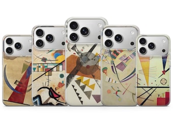 Iconic Painting Phone case Abstract Art Cover for iPhone 17 Pro Max, 16e, 15, 14, 13 & Samsung S26 Ultra, S25 FE, A57, A56, Pixel 10, 9A