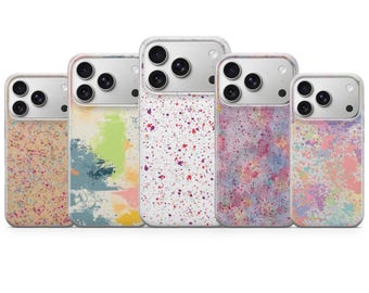 Polka Dot Phone case Spots Abstract Cover for iPhone 17 Pro Max, 16e, 15, 14, 13 & Samsung S26 Ultra, S25 FE, A57, A56, Pixel 10, 9A