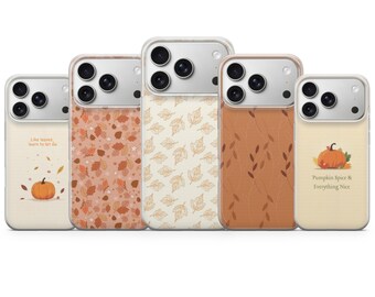 Autumn Phone case Cozy Fall Cover for iPhone 17 Pro Max, 16e, 15, 14, 13 & Samsung S26 Ultra, S25 FE, A57, A56, Pixel 10, 9A