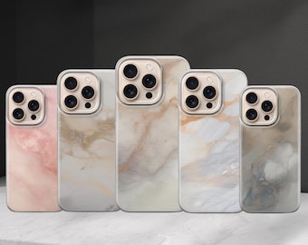 Marble Phone case Elegant Marmor Aesthetic cover for Iphone 17 Pro Max 16 15 14 13,Samsung S25 Ultra S24 FE A56 A16,Pixel 10 XL 9a 8 7