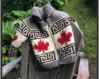 Pattern - Skulls Cowichan Style Sweater - Etsy