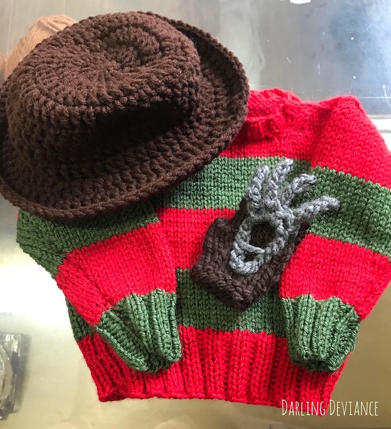 infant freddy krueger costume