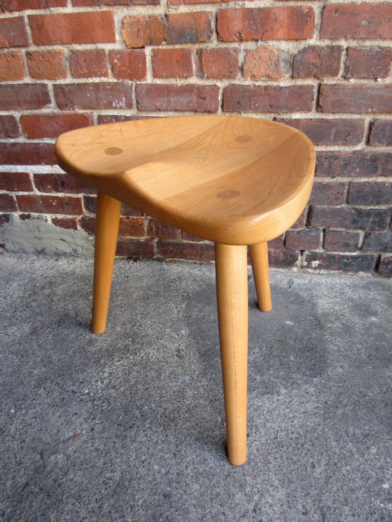 Stools made from sustainably sourced local hardwoods image 4