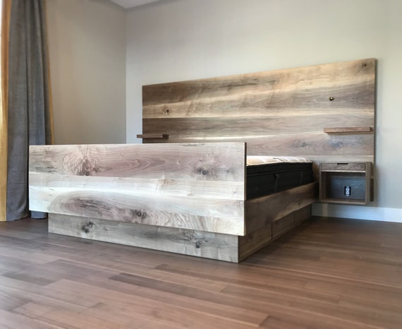 King 6 drawer platform storage bed deals