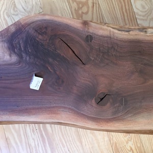 Natural edge coffee table. image 3