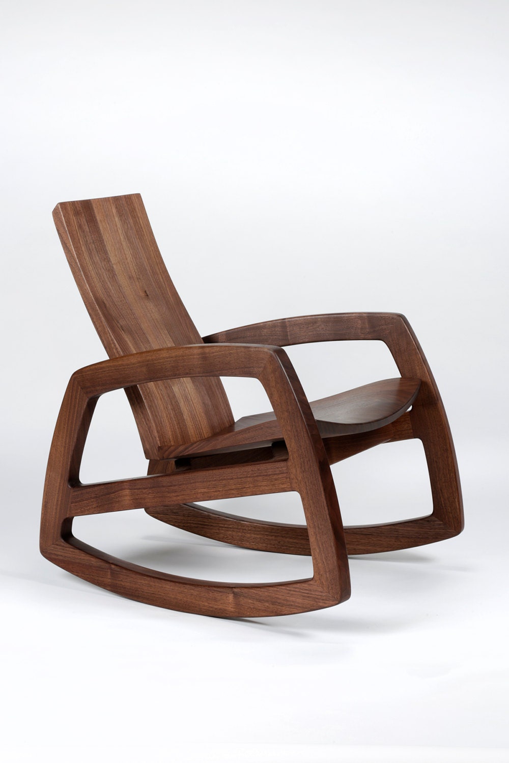 Cascade Rocking Chair in Walnut Etsy