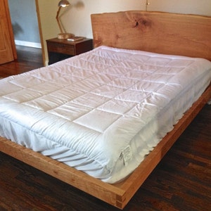 Live edge cherry platform bed. image 1